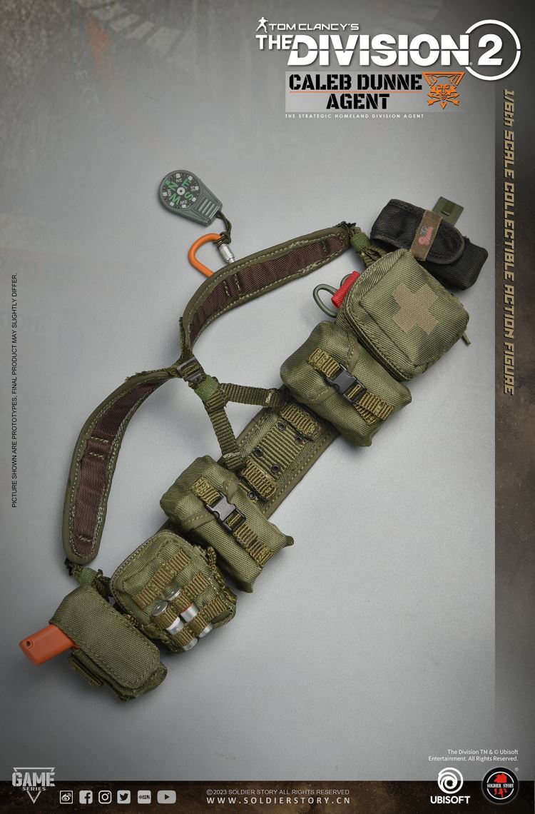 Ubisoft The Division 2 Agent Caleb Dunne 1/6