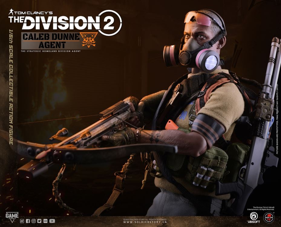 Ubisoft The Division 2 Agent Caleb Dunne 1/6
