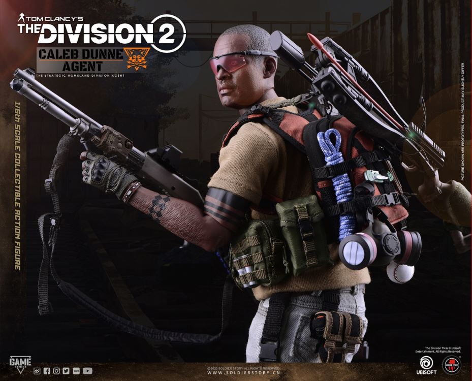 Ubisoft The Division 2 Agent Caleb Dunne 1/6