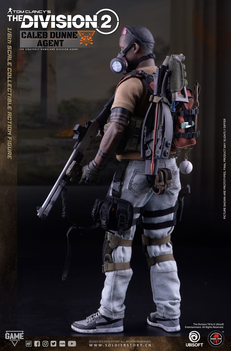 Ubisoft The Division 2 Agent Caleb Dunne 1/6
