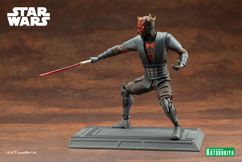 ARTFX Star Wars: The Clone Wars Darth Maul Clone Wars Edition 1/7