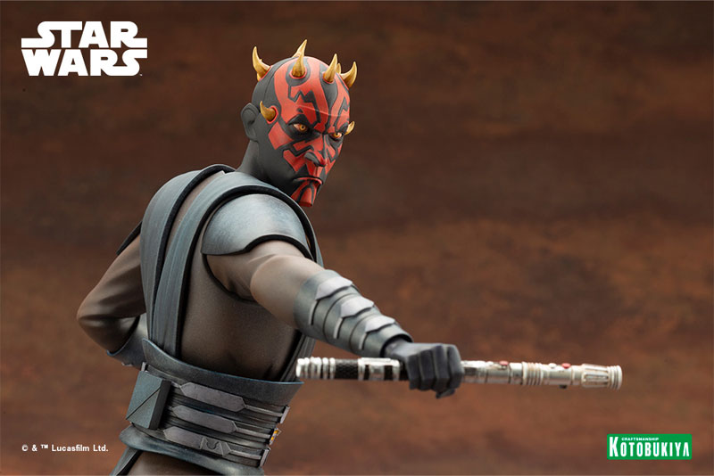 ARTFX Star Wars: The Clone Wars Darth Maul Clone Wars Edition 1/7
