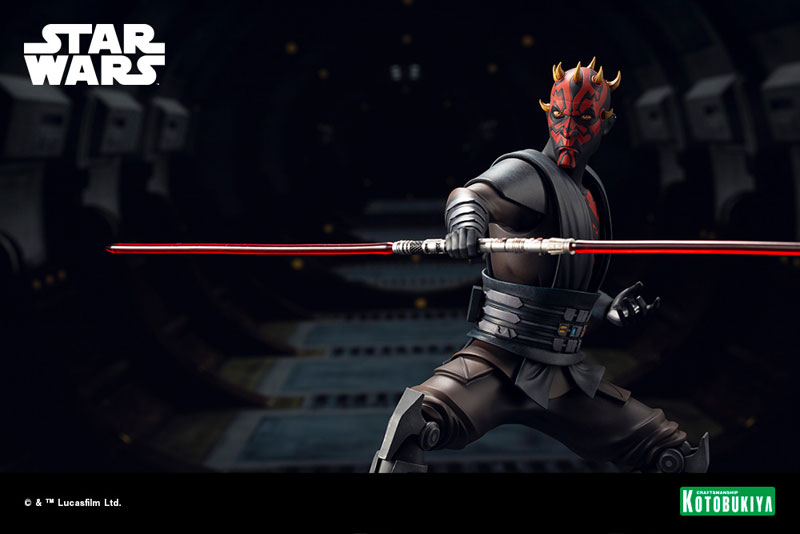 ARTFX Star Wars: The Clone Wars Darth Maul Clone Wars Edition 1/7