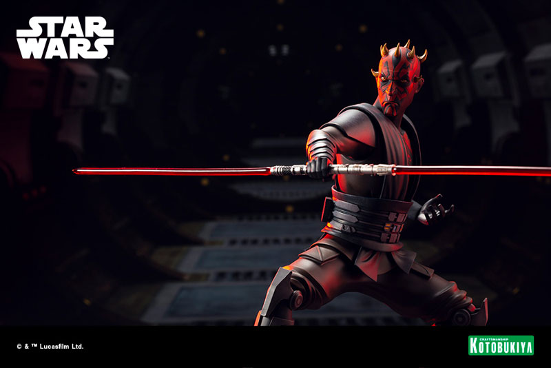 ARTFX Star Wars: The Clone Wars Darth Maul Clone Wars Edition 1/7