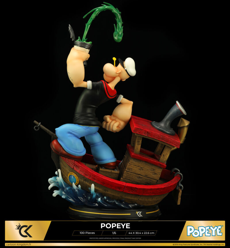 Popeye – Olive Boat / Spinach Boat Version