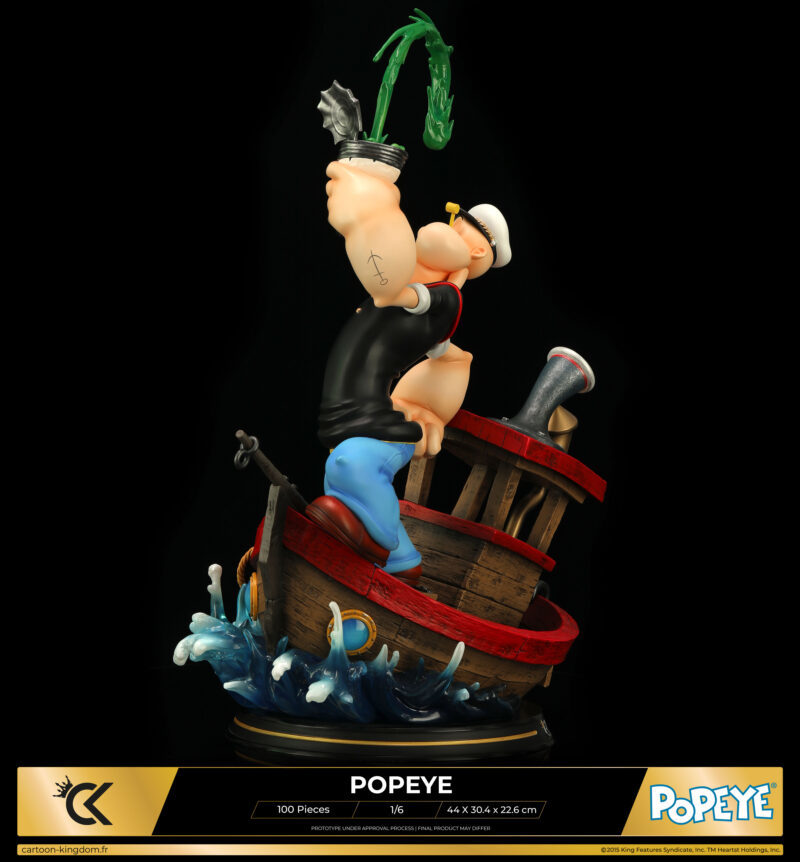 Popeye – Olive Boat / Spinach Boat Version