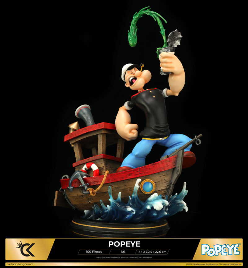 Popeye – Olive Boat / Spinach Boat Version