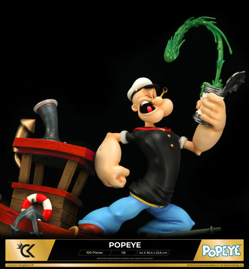 Popeye – Olive Boat / Spinach Boat Version