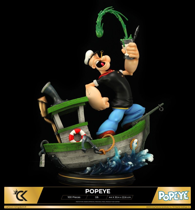 Popeye – Olive Boat / Spinach Boat Version