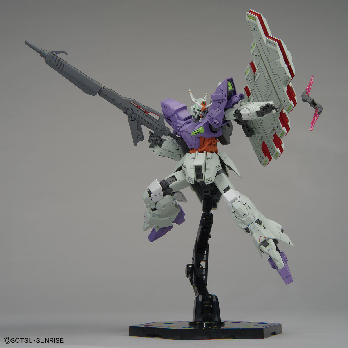 HG 1/144 Gundam Base Limited Moon Gundam (Equipped with Long Rifle)