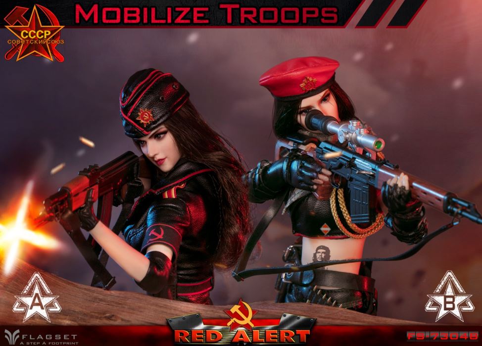 Red Alert - Soviet Sniper Squad - Nastya / Bella 1/6