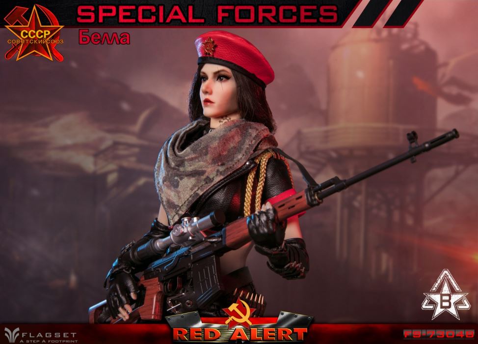 Red Alert - Soviet Sniper Squad - Nastya / Bella 1/6
