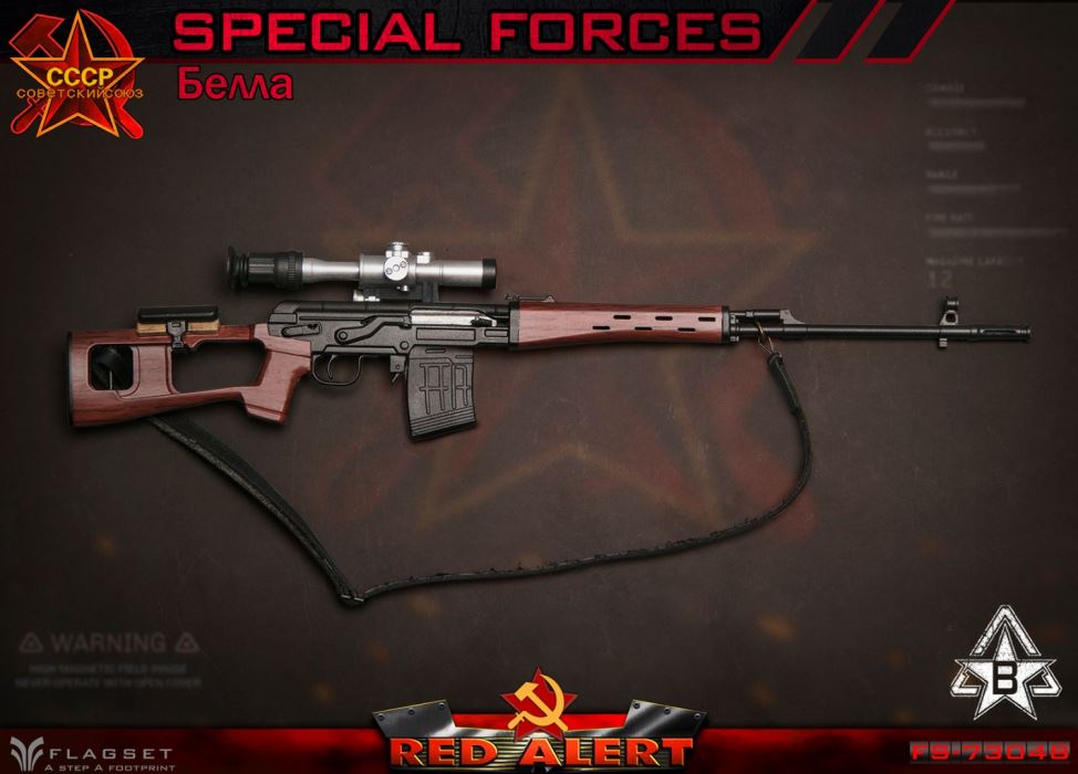 Red Alert - Soviet Sniper Squad - Nastya / Bella 1/6