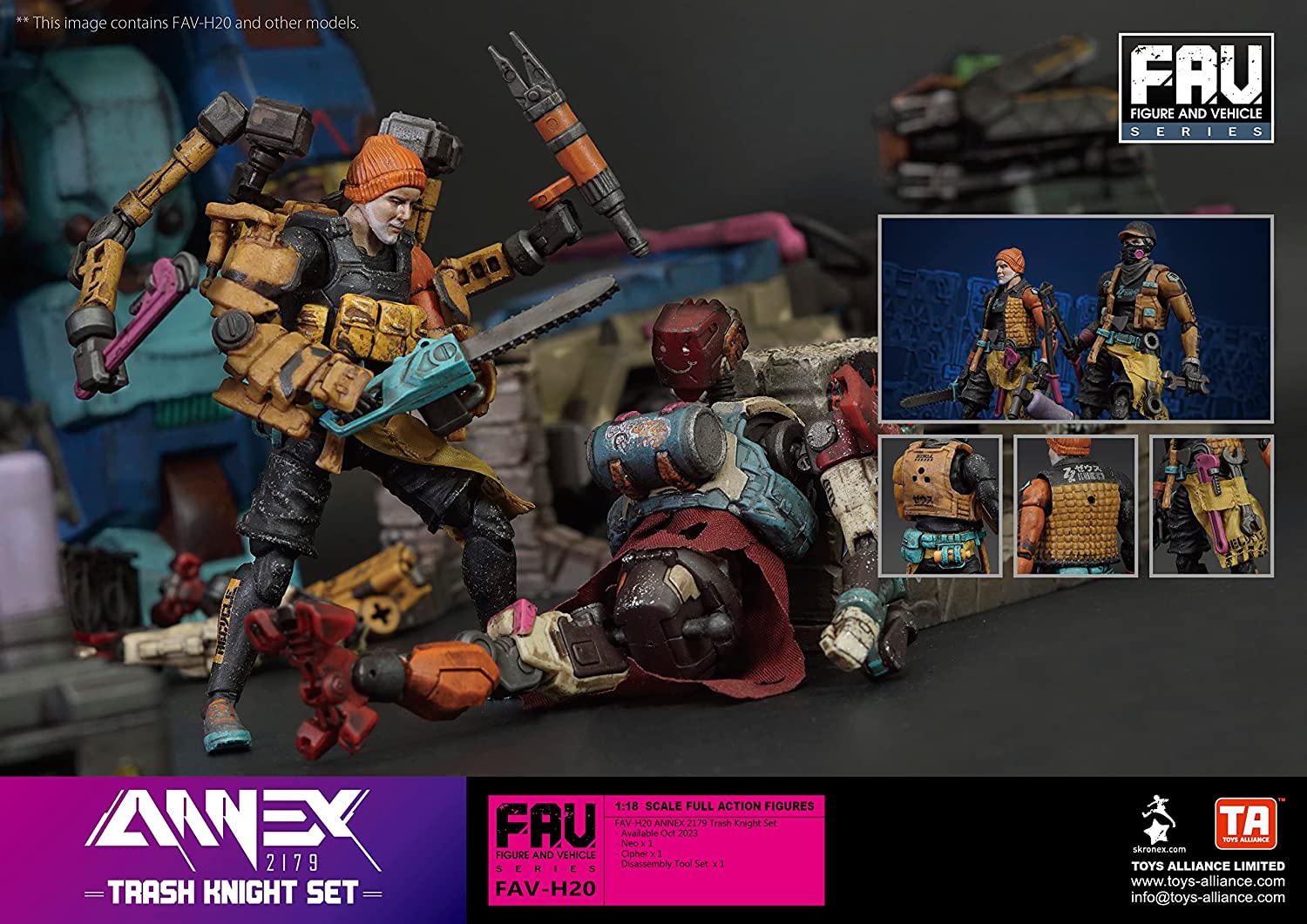 [Acid Rain] FAV H20 Trash Night Set 1/18