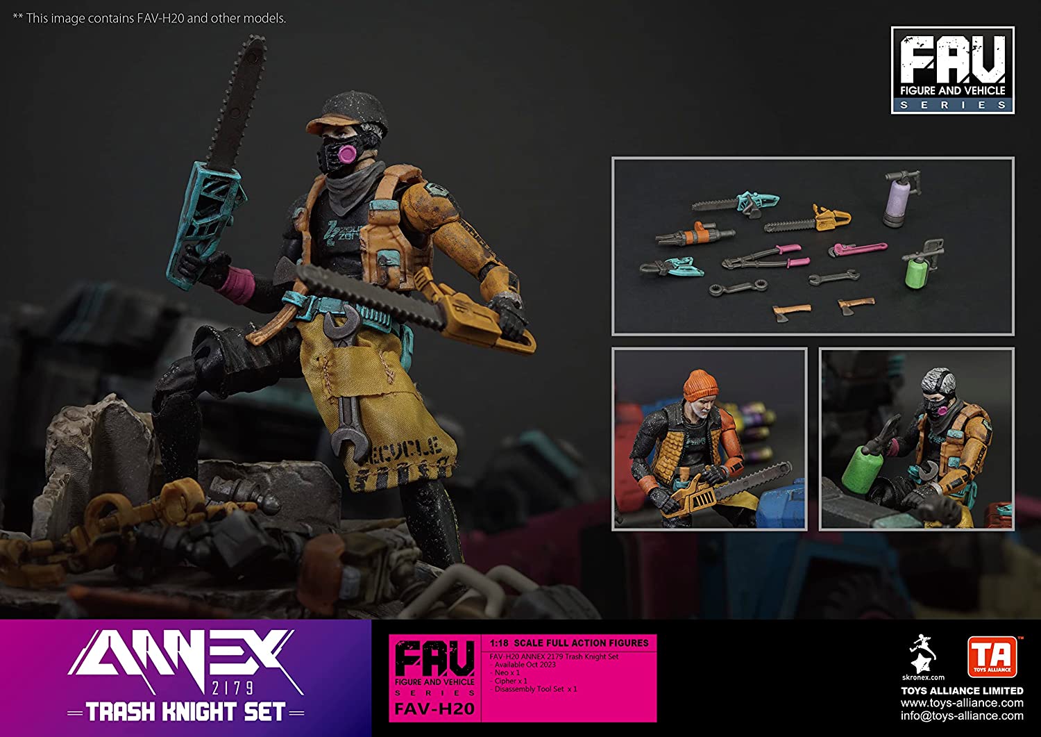 [Acid Rain] FAV H20 Trash Night Set 1/18