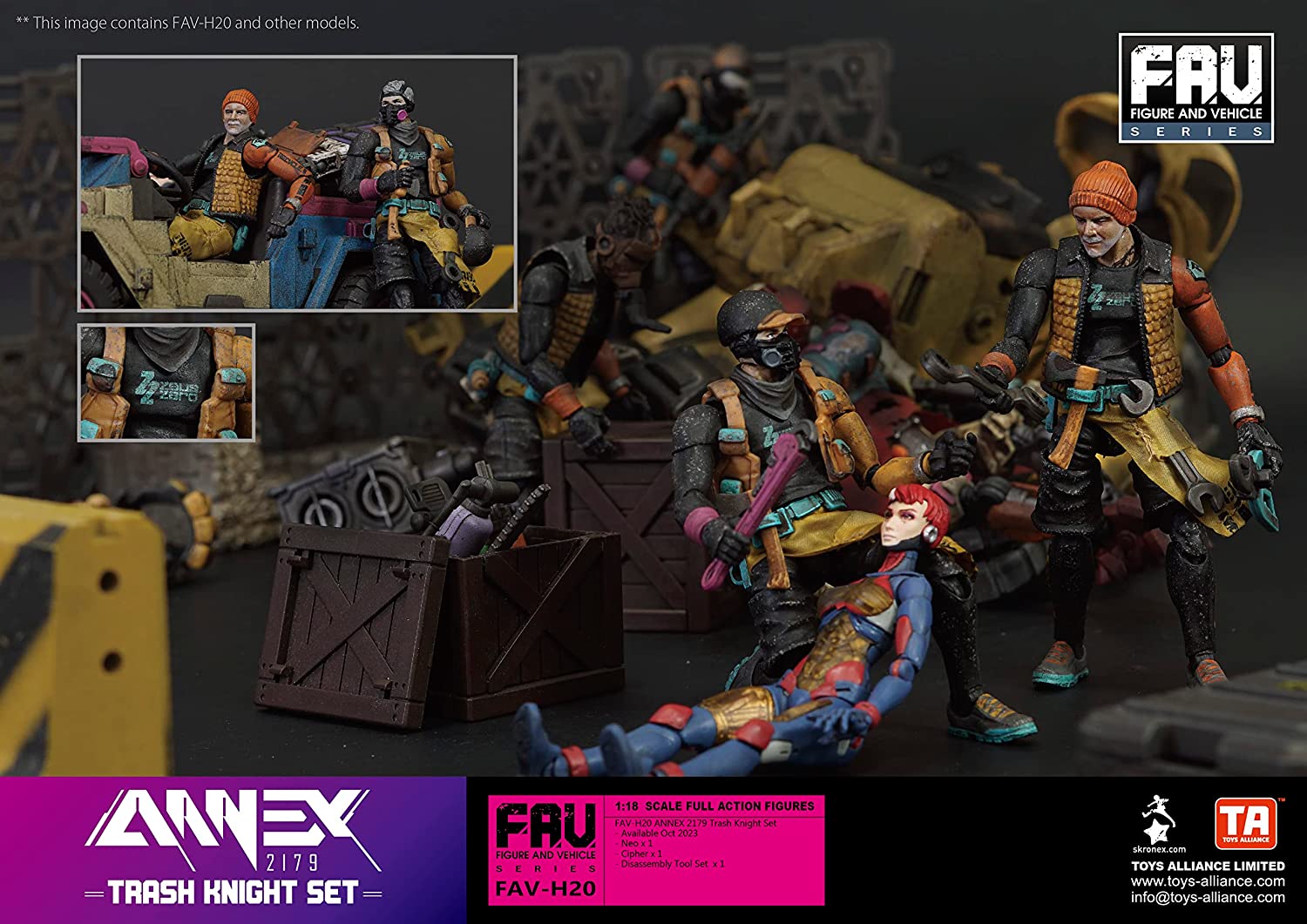 [Acid Rain] FAV H20 Trash Night Set 1/18