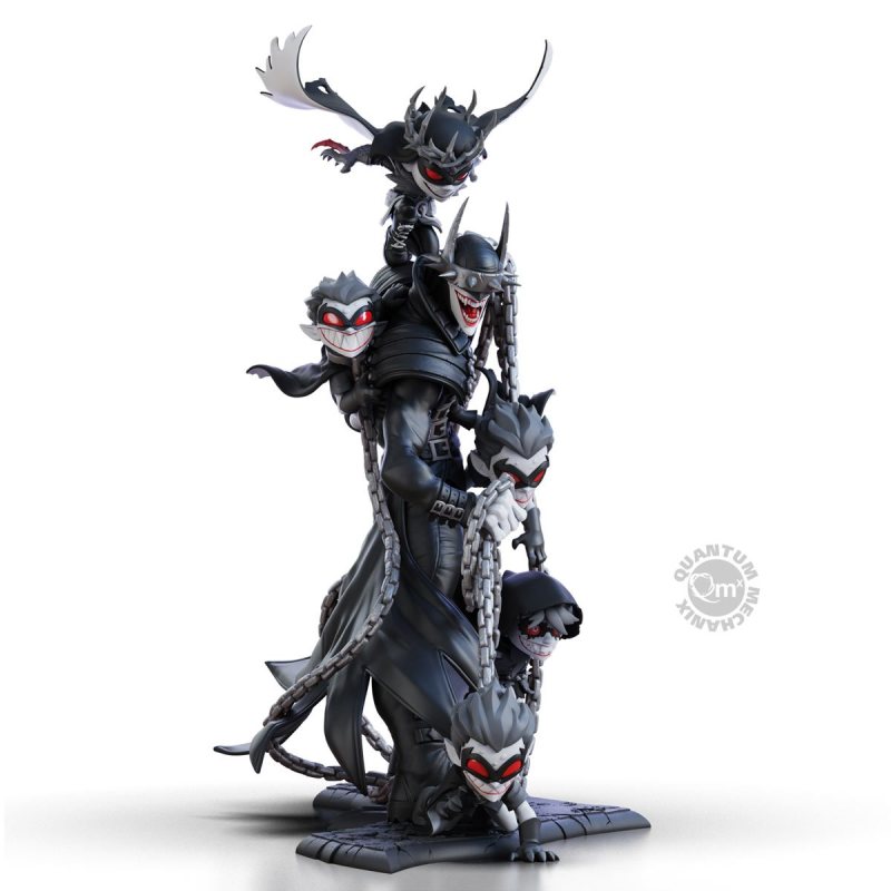 The Batman Who Laughs Black-and-White Q-Master Statue