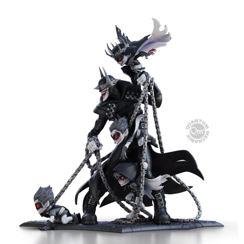 The Batman Who Laughs Black-and-White Q-Master Statue