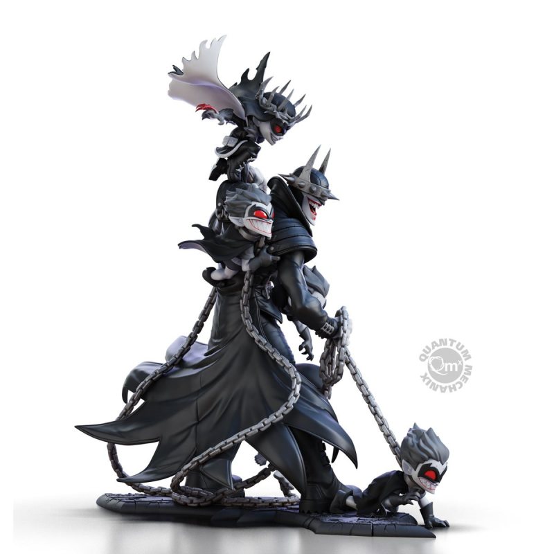The Batman Who Laughs Black-and-White Q-Master Statue