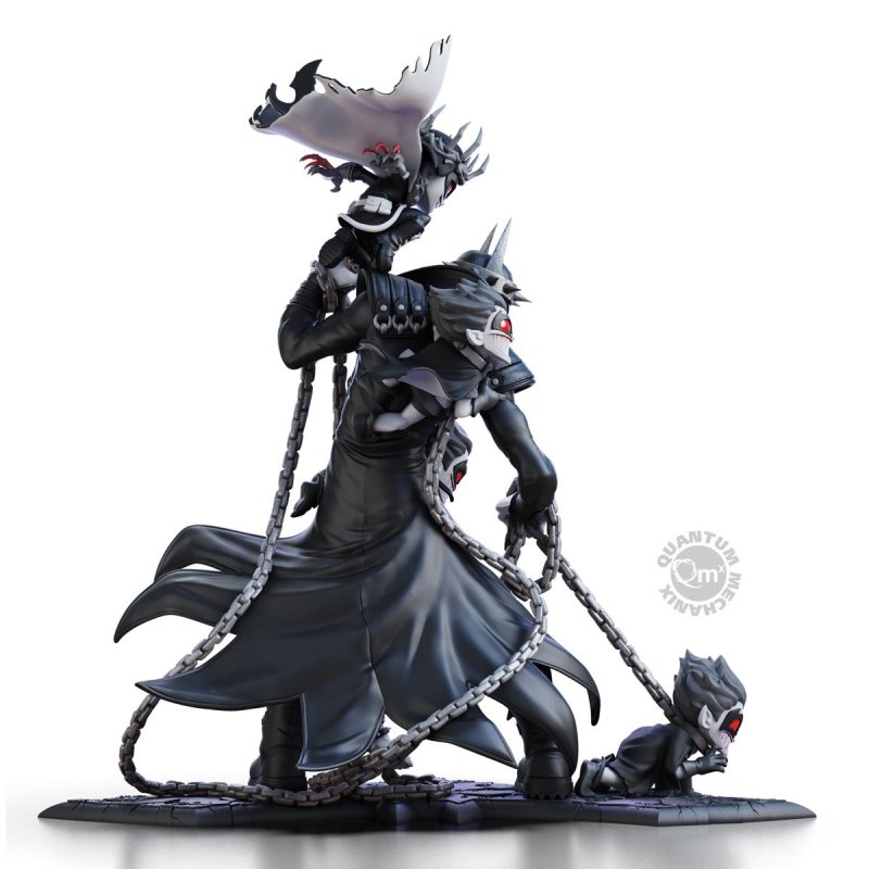 The Batman Who Laughs Black-and-White Q-Master Statue
