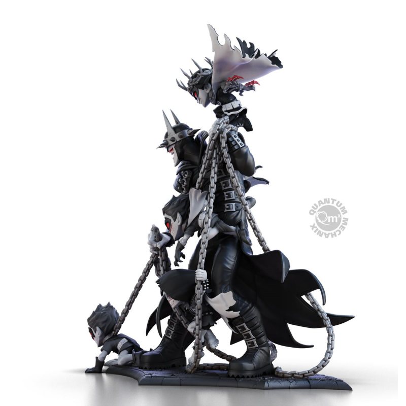 The Batman Who Laughs Black-and-White Q-Master Statue