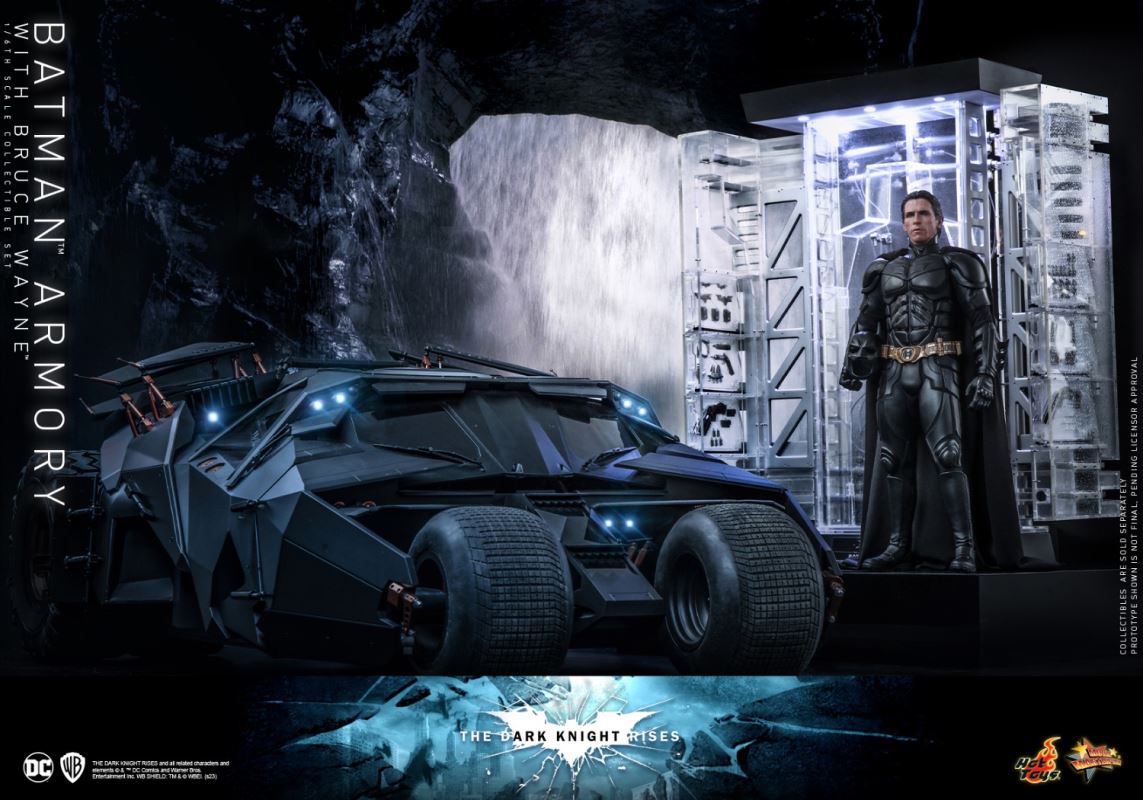 Batman: The Dark Knight Rises - Batman Armory & Bruce Wayne Set 1/6