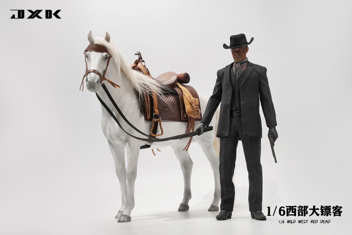 Red Dead West [horse + harness] 1/6