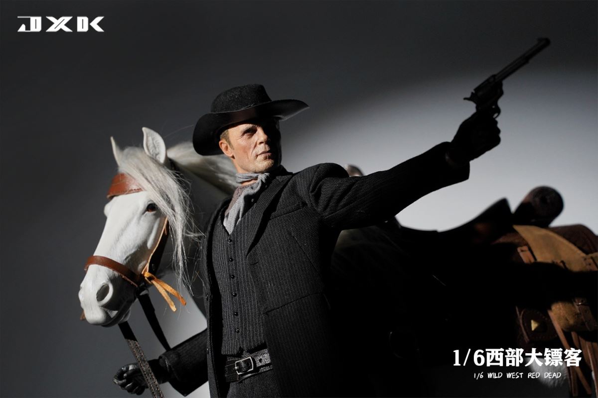 Red Dead West [horse + harness] 1/6