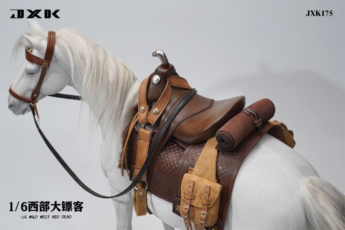 Red Dead West [horse + harness] 1/6