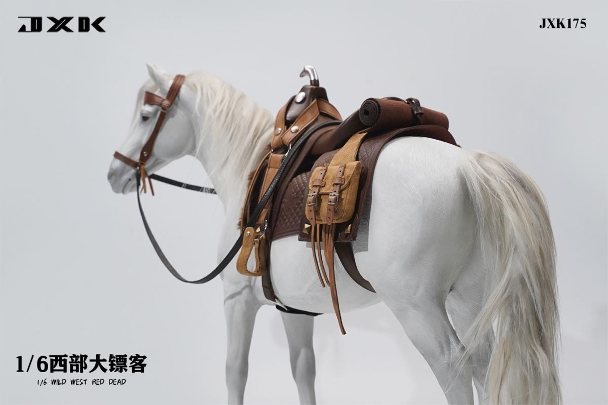 Red Dead West [horse + harness] 1/6