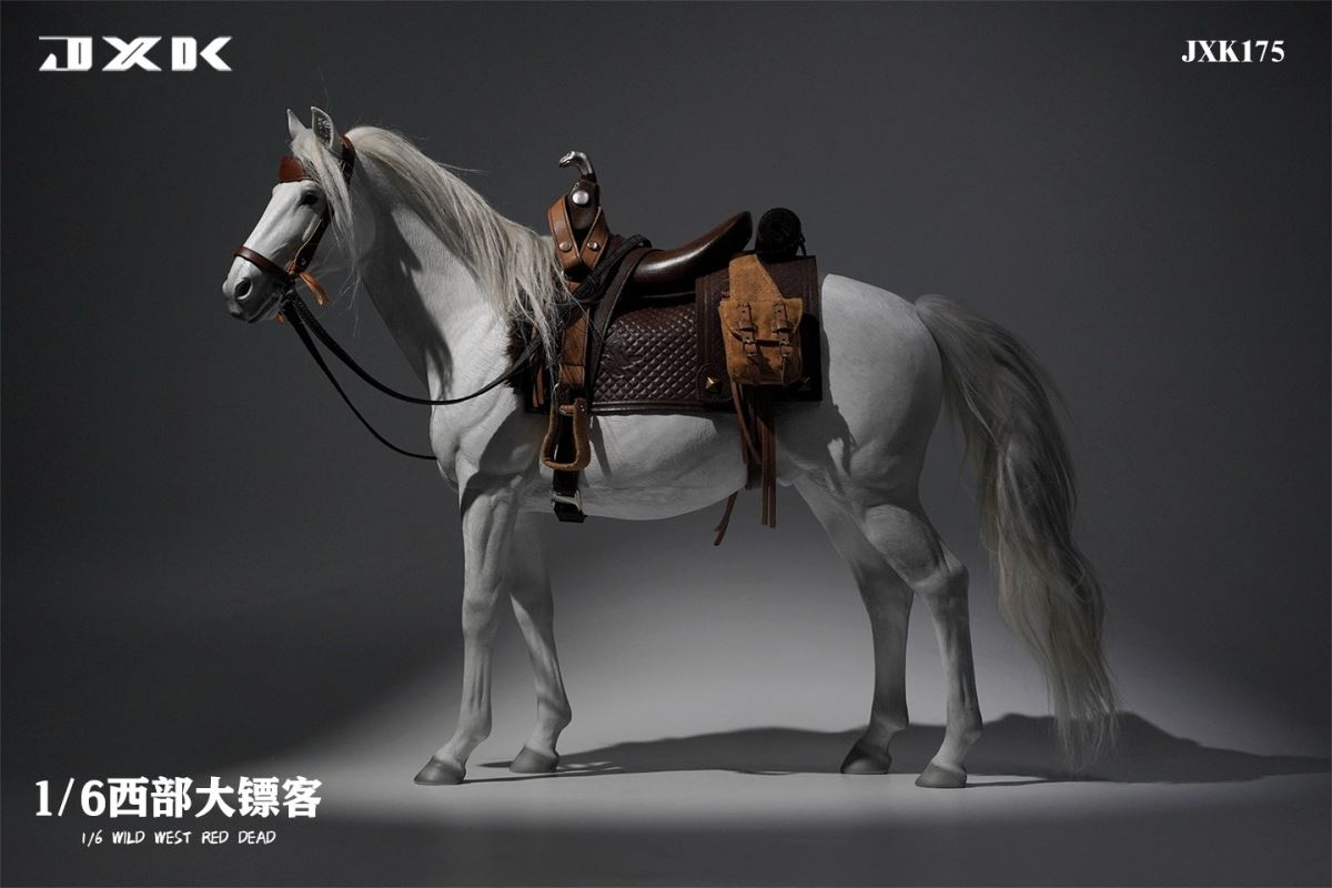Red Dead West [horse + harness] 1/6