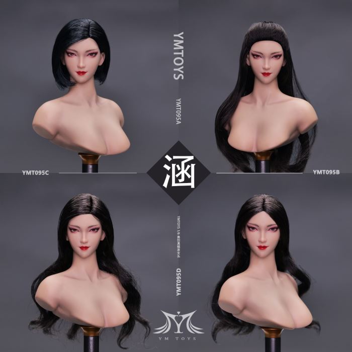 Female Head Carving (YMT096) 1/6