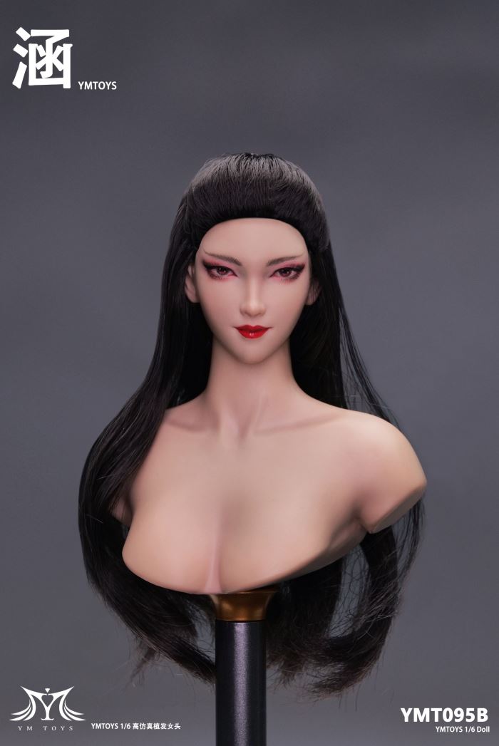 Female Head Carving (YMT096) 1/6