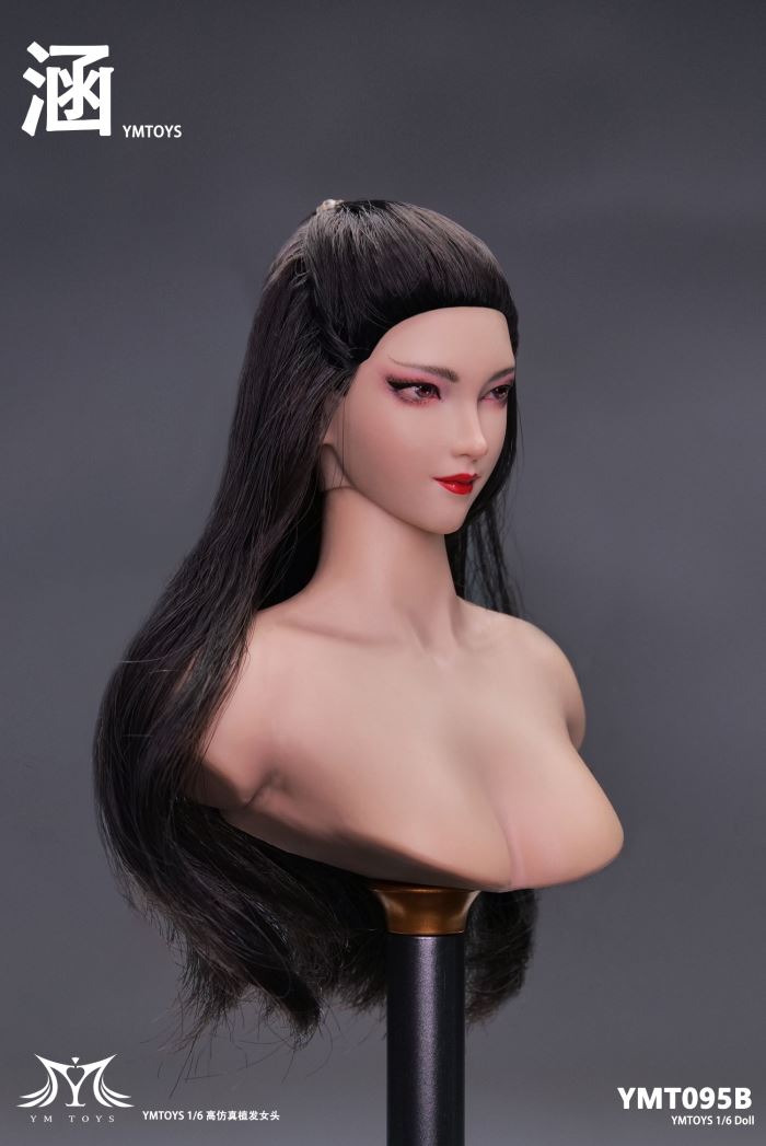 Female Head Carving (YMT096) 1/6
