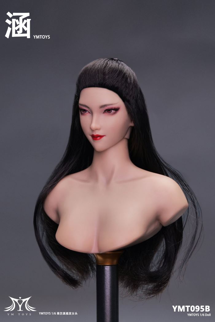 Female Head Carving (YMT096) 1/6
