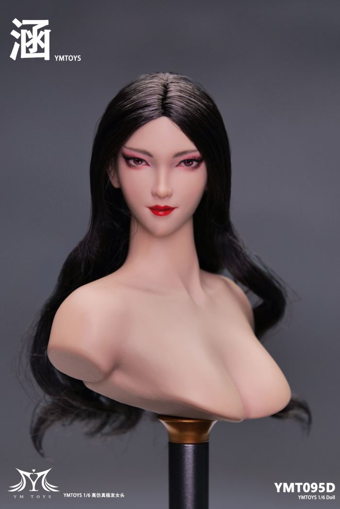 Female Head Carving (YMT096) 1/6