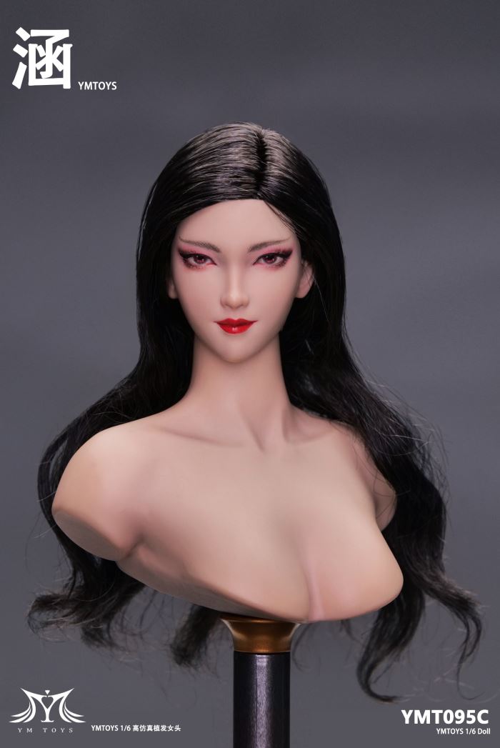 Female Head Carving (YMT096) 1/6