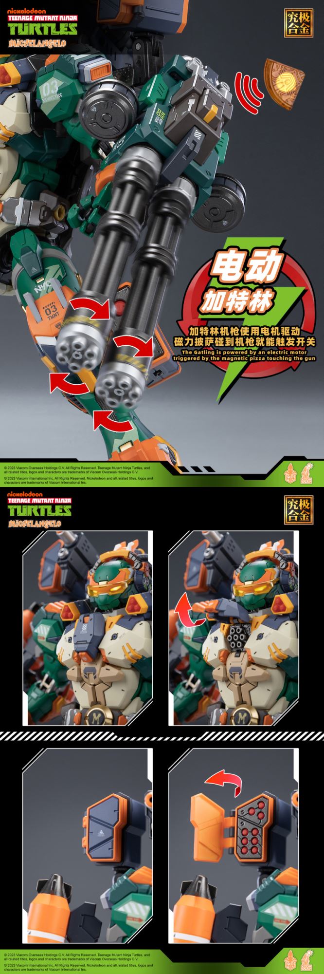 Mecha Ninja Turtles Michealangelo