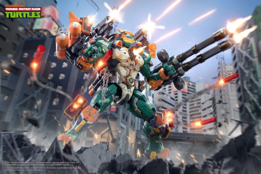 Mecha Ninja Turtles Michealangelo