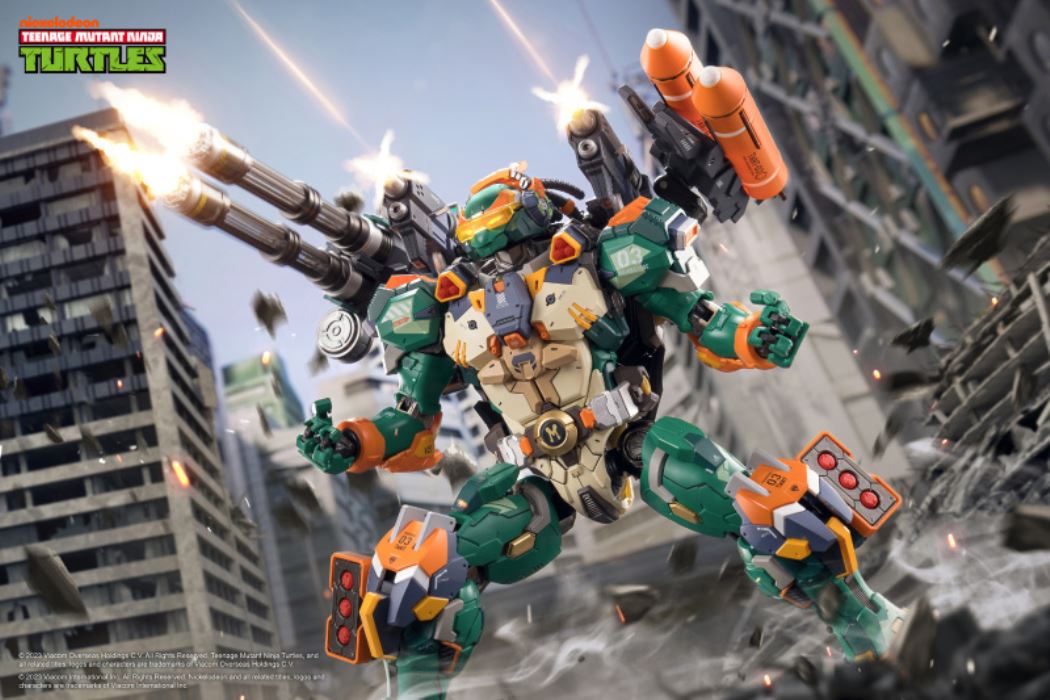Mecha Ninja Turtles Michealangelo