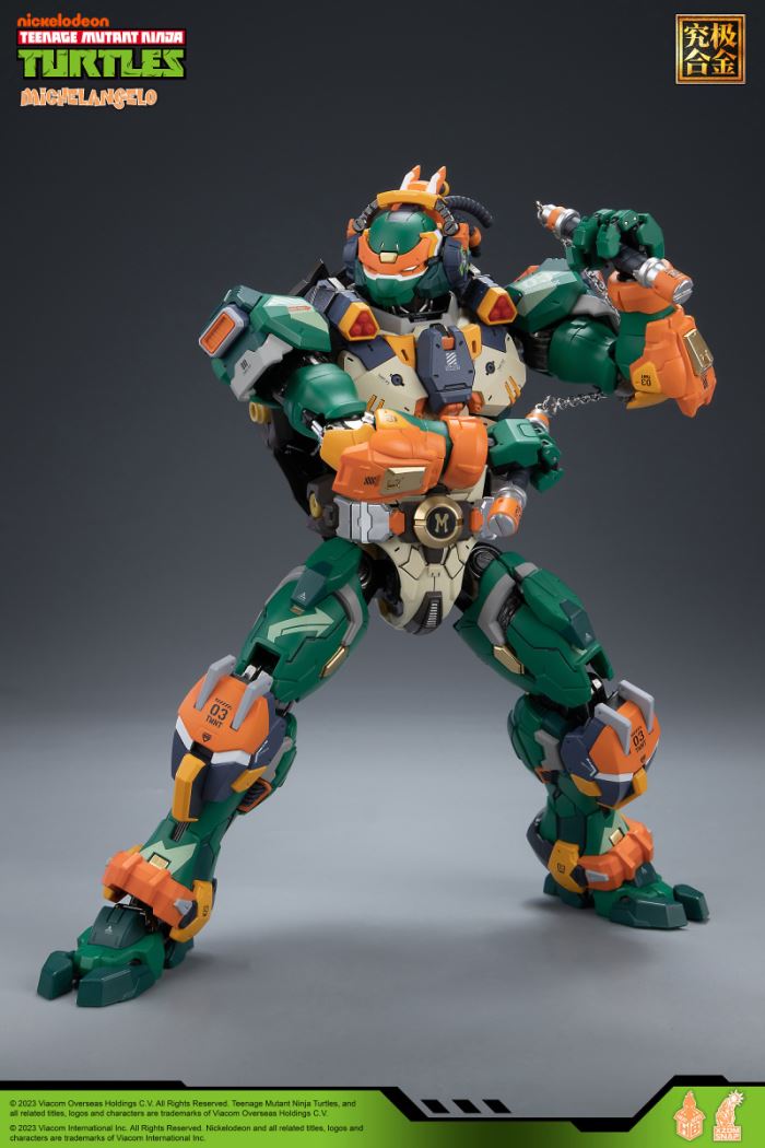Mecha Ninja Turtles Michealangelo