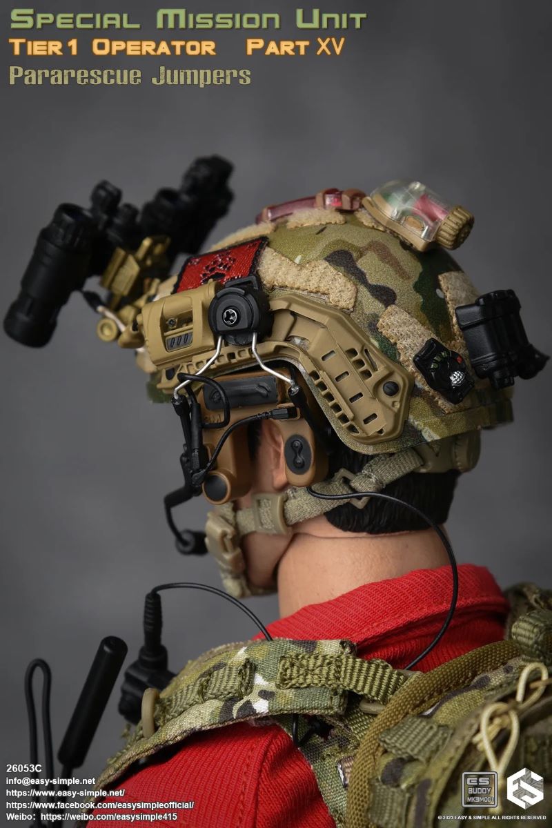 U.S. Air Force Parachute Rescue Team Pararescue Jumpers 1/6
