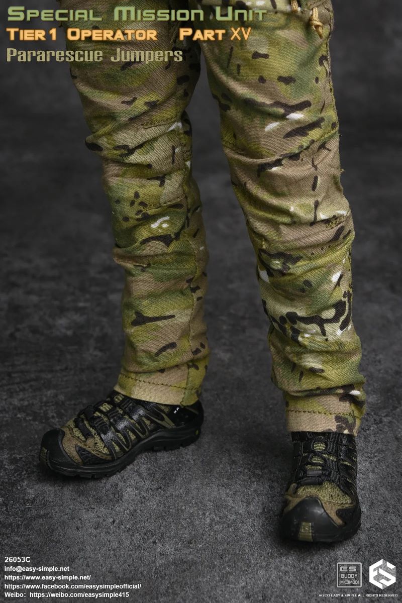 U.S. Air Force Parachute Rescue Team Pararescue Jumpers 1/6