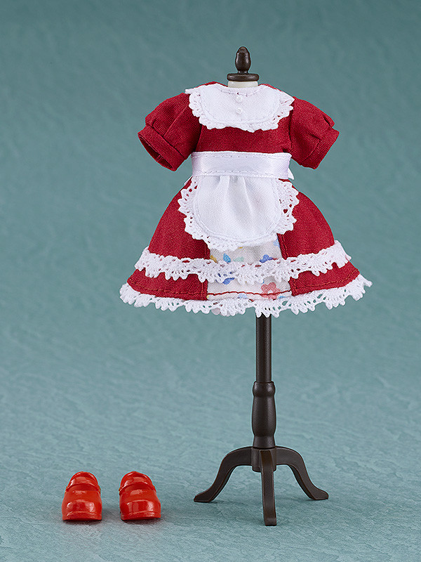 Nendoroid Doll Outfit Set Retro Dress (Red) / (Black)