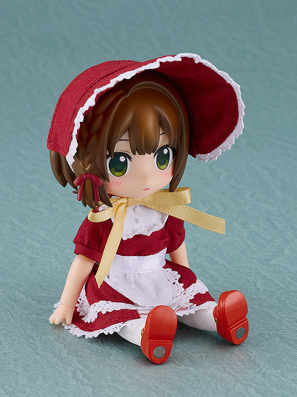 Nendoroid Doll Outfit Set Retro Dress (Red) / (Black)