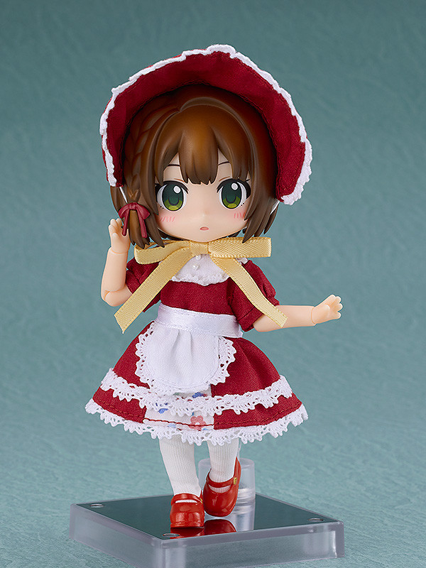 Nendoroid Doll Outfit Set Retro Dress (Red) / (Black)
