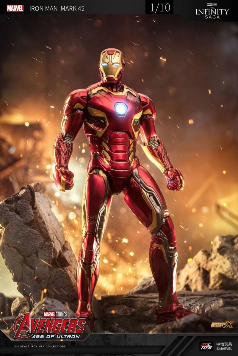 Avengers 2: Age of Ultron - Iron Man MK45 1/10