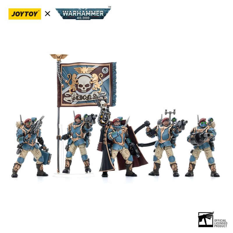 Astra Militarum Tempestus Scions Command Squad 55th Kappic Eagles