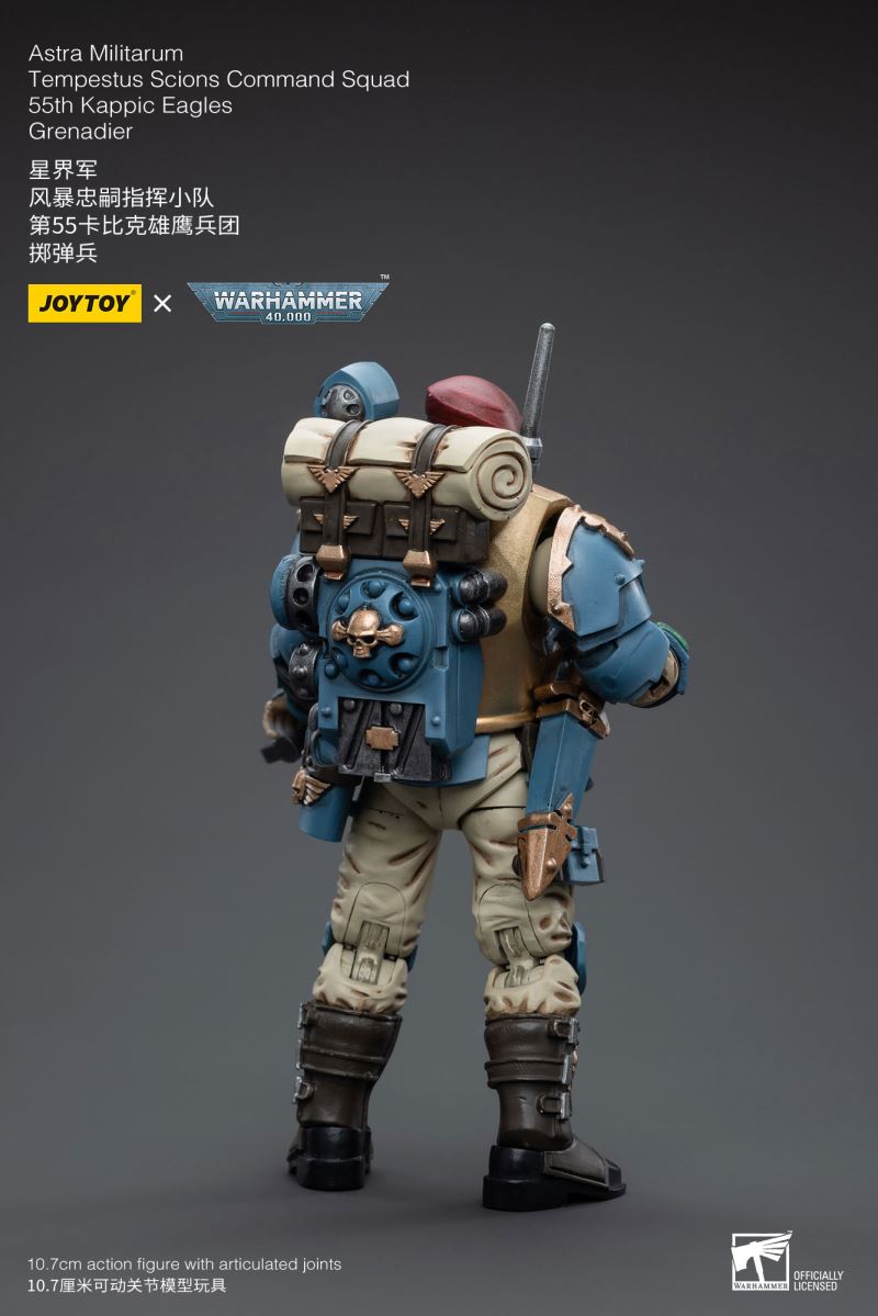 Astra Militarum Tempestus Scions Command Squad 55th Kappic Eagles