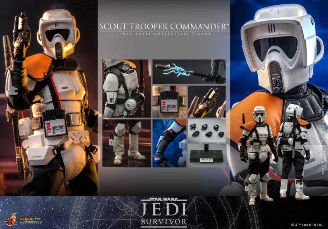 Star Wars Jedi Survivor Scout Trooper Commander 1/6